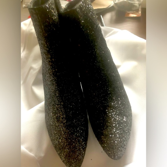 Nine West Shoes - Beautiful Nine West Sparkly Black Boots 9M